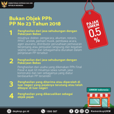 Bukan Objek PPh PP No 23 Tahun 2018 - 20180706